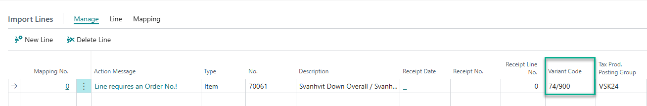 Variant-Code